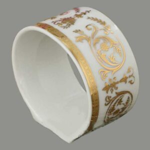 Кольцо для салфеток Сабина Золотой орнамент Леандер 1373 2