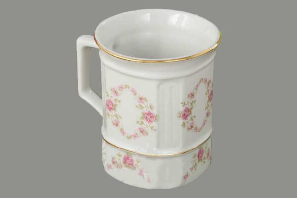 Кружка чайная Мелкие цветы 250 мл Леандер 0158 2
