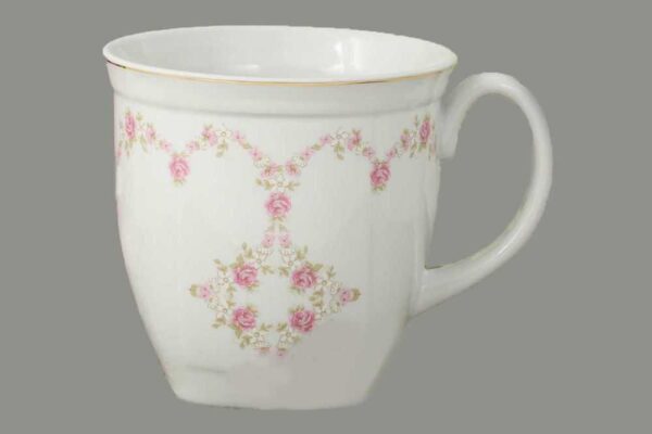 Кружка чайная Мелкие цветы 700 мл Леандер 0158 2