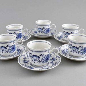 Набор чайных чашек с блюдцами 200 мл Мэри-Энн Гжель Леандер 0055 2