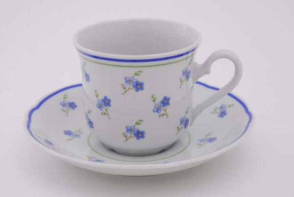 Набор чайных чашек с блюдцами 200 мл Мэри-Энн Синие цветы Леандер 0887 2