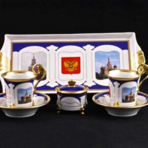 Подарочный набор чайный Тет-а-тет Сабина Российский Леандер 22452