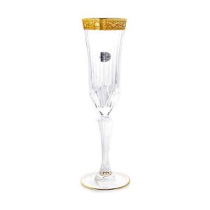 Набор бокалов для шампанского 180 мл Адажио Астра Голд 48534 2