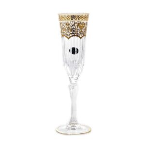 Набор бокалов для шампанского 280 мл Адажио Империя Астра Голд 2