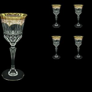Набор бокалов для вина 220 мл Adagio Flora's Empire Golden Ivory Астра Голд2