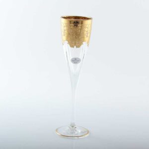 Набор фужеров для шампанского 170 мл Natalia Golden Ivory Астра Голд2