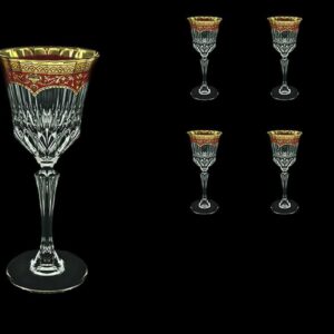 Набор фужеров для шампанского 220 мл Adagio Flora's Empire Golden Red Астра Голд 2