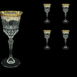 Набор фужеров для шампанского 220 мл Adagio Flora's Empire Golden White Астра Голд 2