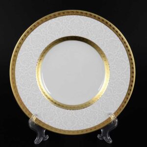 Набор тарелок 21 см Constanza Diamond White Gold Falkenporzellan 2