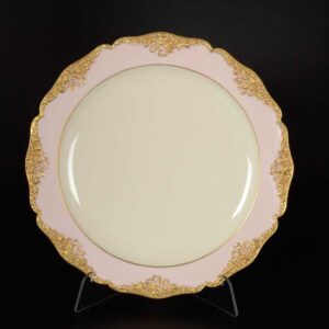 Набор тарелок 24 см CATTIN розовый 2