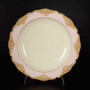 Набор тарелок 26 см CATTIN розовый2