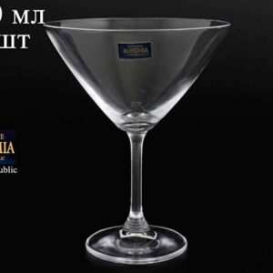 Набор бокалов для мартини Sylvia Klara 280 мл Кристалайт Богемия 2