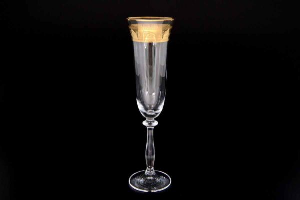 Набор бокалов для вина 190 мл Анжела RIPPLE Кристалайт Богемия 2
