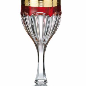 Набор бокалов для вина 290 мл Сафари рубин Кристалайт Богемия 2
