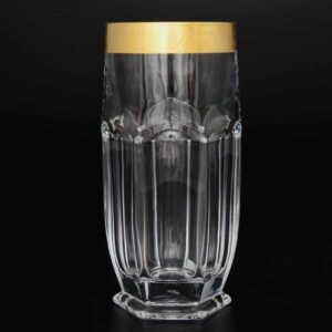 Набор стаканов для воды Сафари Gold 300 мл Кристалайт Богемия 2
