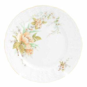 Набор тарелок 17 см Зеленый цветок Bernadotte 2