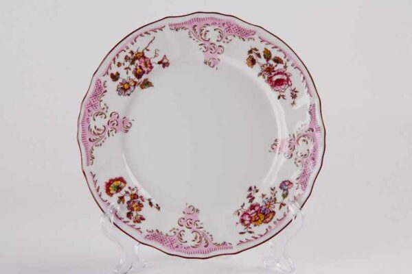 Набор тарелок Бернадот Розовый цветок 19 см 2