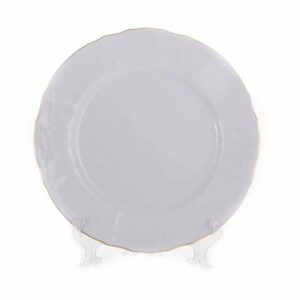 Набор тарелок Бернадот белый 311011 21 см 2