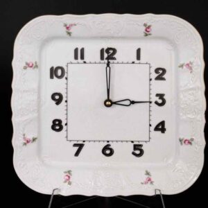 Часы квадратные 26 см Полевой цветок Bernadotte 2
