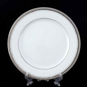 Набор тарелок 21 см Опал Платиновая лента Thun 2