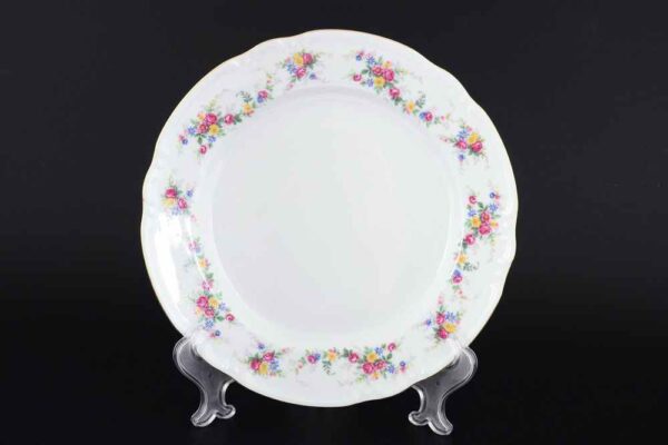 Набор тарелок 24 см Констанция Цветочный сарафан Thun 2