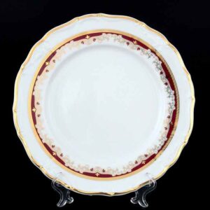 Набор тарелок 25 см Мария Луиза Красная лилия Thun 2