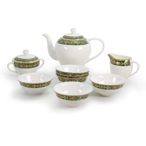Чайный сервиз с Пиалами на 6 персон Акку Салтанат 2