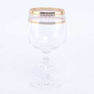 Набор бокалов для вина 190 мл Crystalex Золотой Лист V-D Bohemia 2