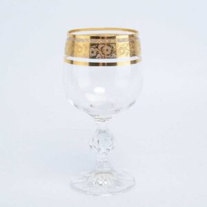 Набор бокалов для вина 190 мл Клаудиа Золото V-D Crystalex Bohemia 2