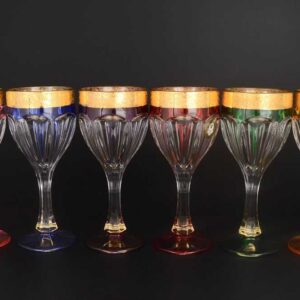 Набор бокалов для вина 190 мл Сафари Ассорти E-S Bohemia 2