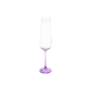 Набор бокалов для вина 200 мл Цветные ножки E-S Bohemia PMGL 39700 2