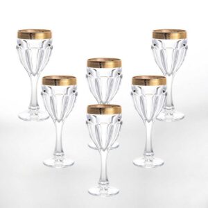 Набор бокалов для вина 290 мл Сафари Bohemia Gold 32201 2