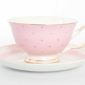 Набор чайных пар 220мл розовый Royal Classics 38626 2
