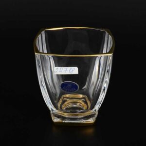 Набор стаканов для виски 320 мл Arezzo RG Bohemia Gold 2