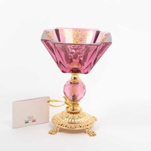 Чаша маленькая 13см Rosaperla розовая 2