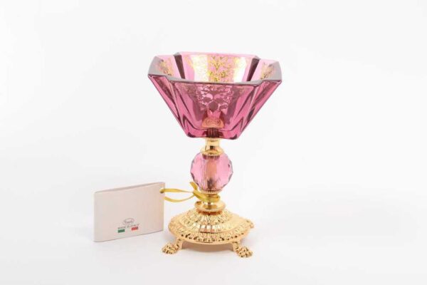 Чаша маленькая 13см Rosaperla розовая 2
