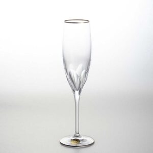 Набор бокалов для шампанского 180 мл Палермо платина Сейм Декорационе 2