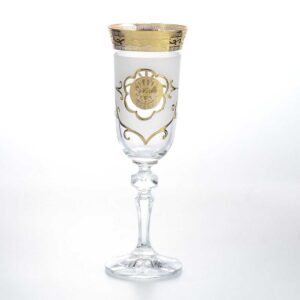 Набор фужеров для шампанского 150 мл Кристина Богемия AS Crystal 2