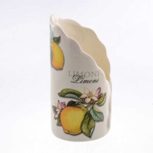 Подставка для стаканчиков 20 см Лимоны artigianato ceramico 2