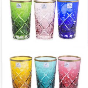 Набор стаканов 360 мл Sunrose Colour Arnstadt Kristall 2