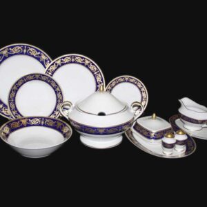 Сервиз столовый Александрия Кобальт зол Bavarian Porcelain 2