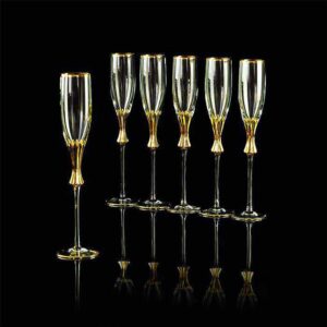 Бокал для шампанского набор 6 шт Migliore Opera 2