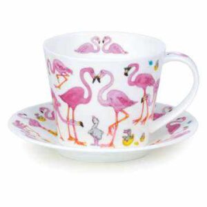 Чашка чайная с блюдцем Dunoon Фламинго Айлей 350мл 2