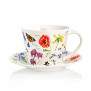 Чашка чайная с блюдцем Dunoon Полевые цветы 250мл 2