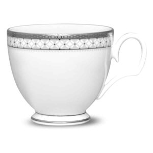 Чашка чайная с блюдцем Noritake Рочестер Платиновый кант 240 мл 2