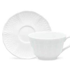 Чашка чайная с блюдцем Noritake Шер Бланк 215мл 2