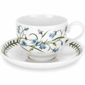 Чашка чайная с блюдцем Portmeirion Ботанический сад Колокольчик 200мл 2