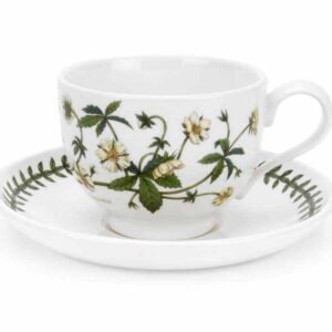 Чашка чайная с блюдцем Portmeirion Ботанический сад Лапчатка 200мл 2