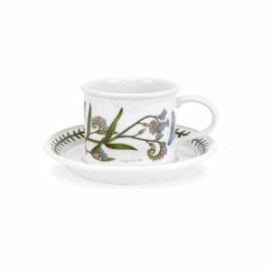 Чашка чайная с блюдцем Portmeirion Ботанический сад Незабудка 200мл 2