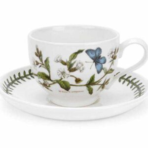 Чашка чайная с блюдцем Portmeirion Ботанический сад Смолевка 200мл 2